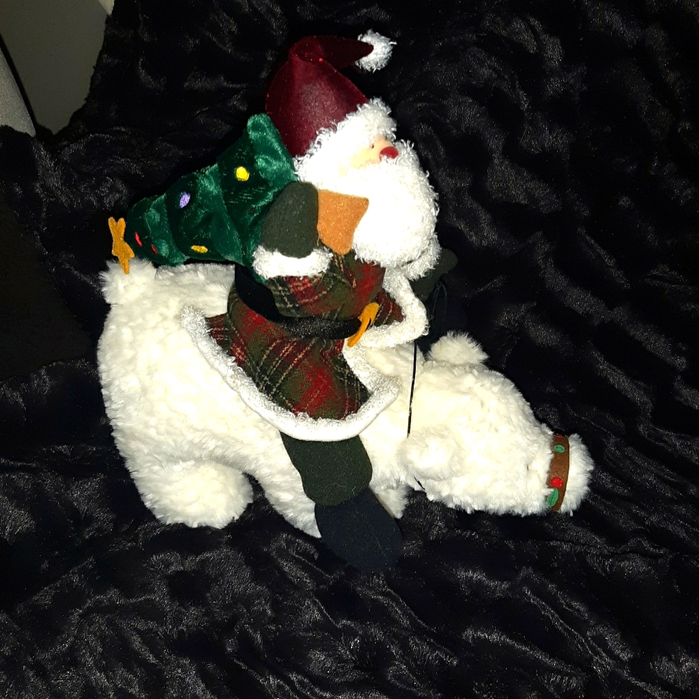 Gund Santa Riding his Polar Bear ☆